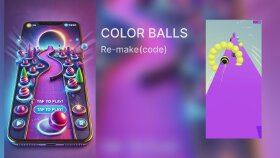 Color Balls Oyunu - Yeniden Kodlama Projesi