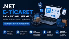.NET Mikroservis Tabanlı E-Ticaret Backend ve Ödeme Entegras