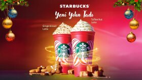 Starbucks İçin Festif ve Dikkat Çekici Tasarım