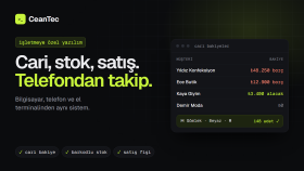işletmenize özel cari, stok ve satış takip programı yazarım