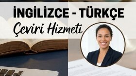 ​akıcı ve kaliteli İngilizce Türkçe çeviriler yaparım