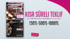 sosyal medya hesabınıza  çarpıcı görseller hazırlayabilirim