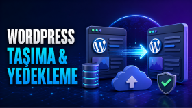 WordPress site taşıma ve yedekleme hizmeti sunarım