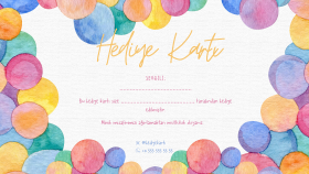Hediye Kartı Tasarımları