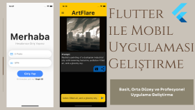 Flutter ile mobil uygulamalarınızı geliştirebilirim