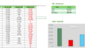 excel konusunda uzmanım