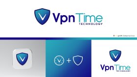 VpnTime Technology | Logo Tasarım