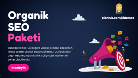 sizin için sitenize seo çalışması yapabilirim