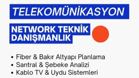 Büyük Ölçekli Altyapı ve Şebeke Projelendirme Çalışmaları