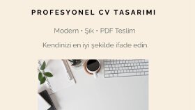 senin için profesyonel ve modern bir CV tasarlarım