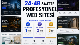 24 saatte profesyonel web siteni kodlarım