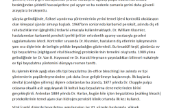 Diş Hekimliğinde Beyazlatmanın Tarihçesi