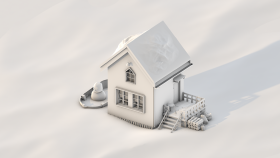Snow House 3D