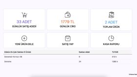 Stok Takip ve Ön Muhasebe Programı