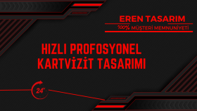 size ve markanıza özel kartvizit tasarlayabilirim