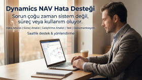 Dynamics NAV (ERP) sistem sorunlarını tespit ederim