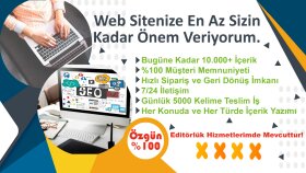 editör olarak düzenli şekilde özgün içerikler hazırlıyorum