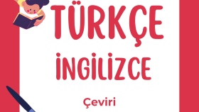 İngilizce Türkçe çeviri yapıyorum