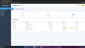 React ve .NET ile modern web siteleri geliştiriyorum