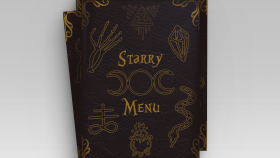 Starry Cup - Cadı Temalı Kafe Tasarımı