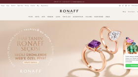 Ronaff Pırlanta - E-Ticaret Websitesi
