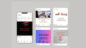 instagramınız için kaliteli profesyonel postlar hazırlarım