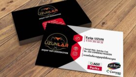 kurumsal kimliğinizi yansıtan kartvizitler tasarlarım