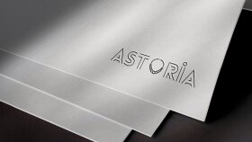 astoria. logo tasarımı.