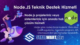 Node.js dilinde yardım teknik destek sağlarım