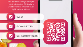 Restoranınız için qr menü sistemi kurarım