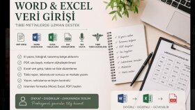 word excel ve tıbbi veri girişi yaparım