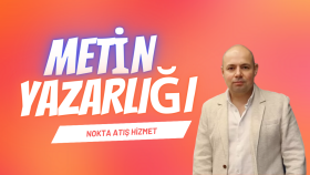 metin yazıyorum
