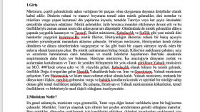 Hristiyan ve Yahudi Mistisizmi(Makale)