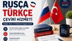 Rusça ve Türkçe arasında çeviri yaparım
