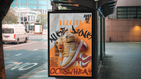 Nike Konsept Reklam Panosu Tasarımı