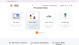 Sade Medya Reklam Web Sitesi