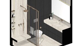 Terra Noir- Bathroom Design 