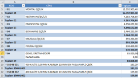 excel konusunda yapılamaz denileni yapabilirim