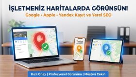 işletmenizi Google Haritalar ve tüm navigasyonlara eklerim