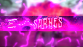 Sarnes | Youtube Banner Tasarımı