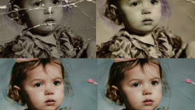 siyah beyaz, eski veya yıpranmış fotoğraflarınızı onarırım