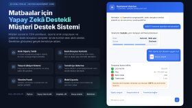 E-ticaret AI destekli chatbot yazılımı