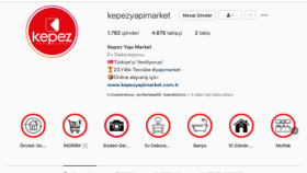 Kepez Yapı Market Sosyal Medya Yönetimi