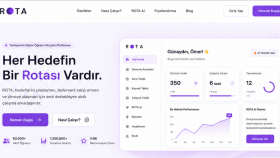 Şu an üzerinde çalıştığım web sitem - ROTA