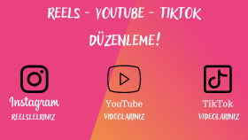YouTube - Instagram - TikTok Video Düzenleme Yaparım
