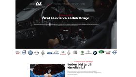 Özel Otomobil Tamir Servisi Web Sitesi