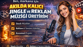 markanız için akılda kalıcı jingle ve reklam müziği üretirim