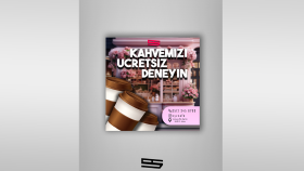 Cafe Reklam Afişi