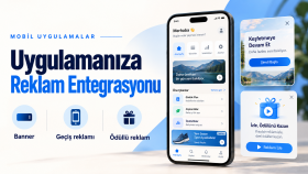 mobil uygulamanıza reklam entegrasyonu yaparım