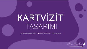kartvizitinizi sizin firmanızı yansıtıcak şekilde hazırlarım